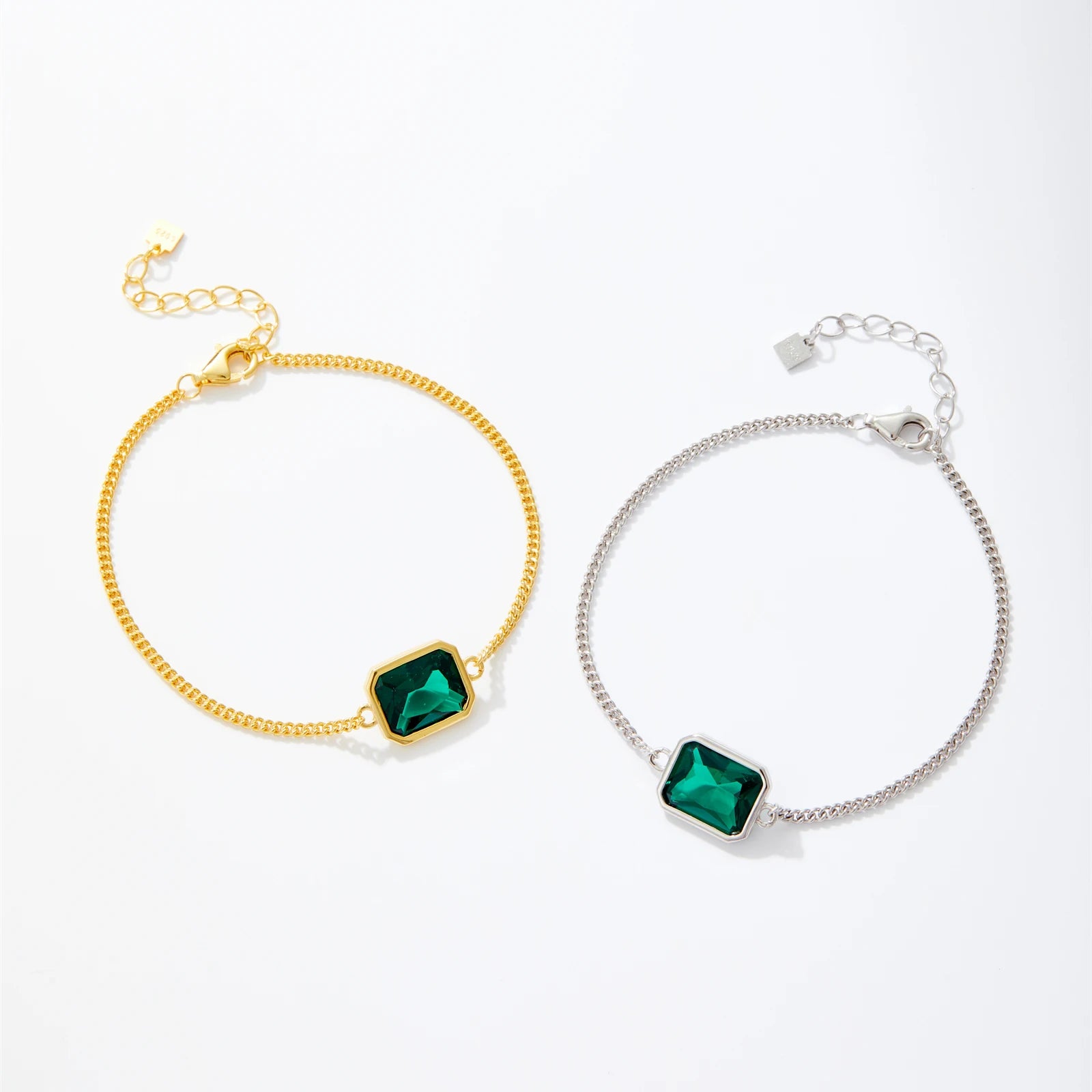 Green Gemstone Bracelet