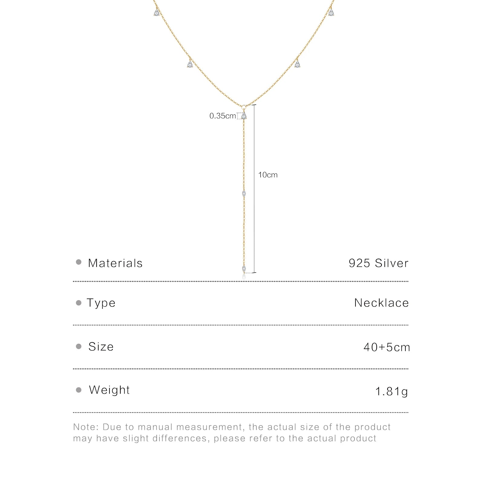 Marquise & Teardrop CZ Necklace