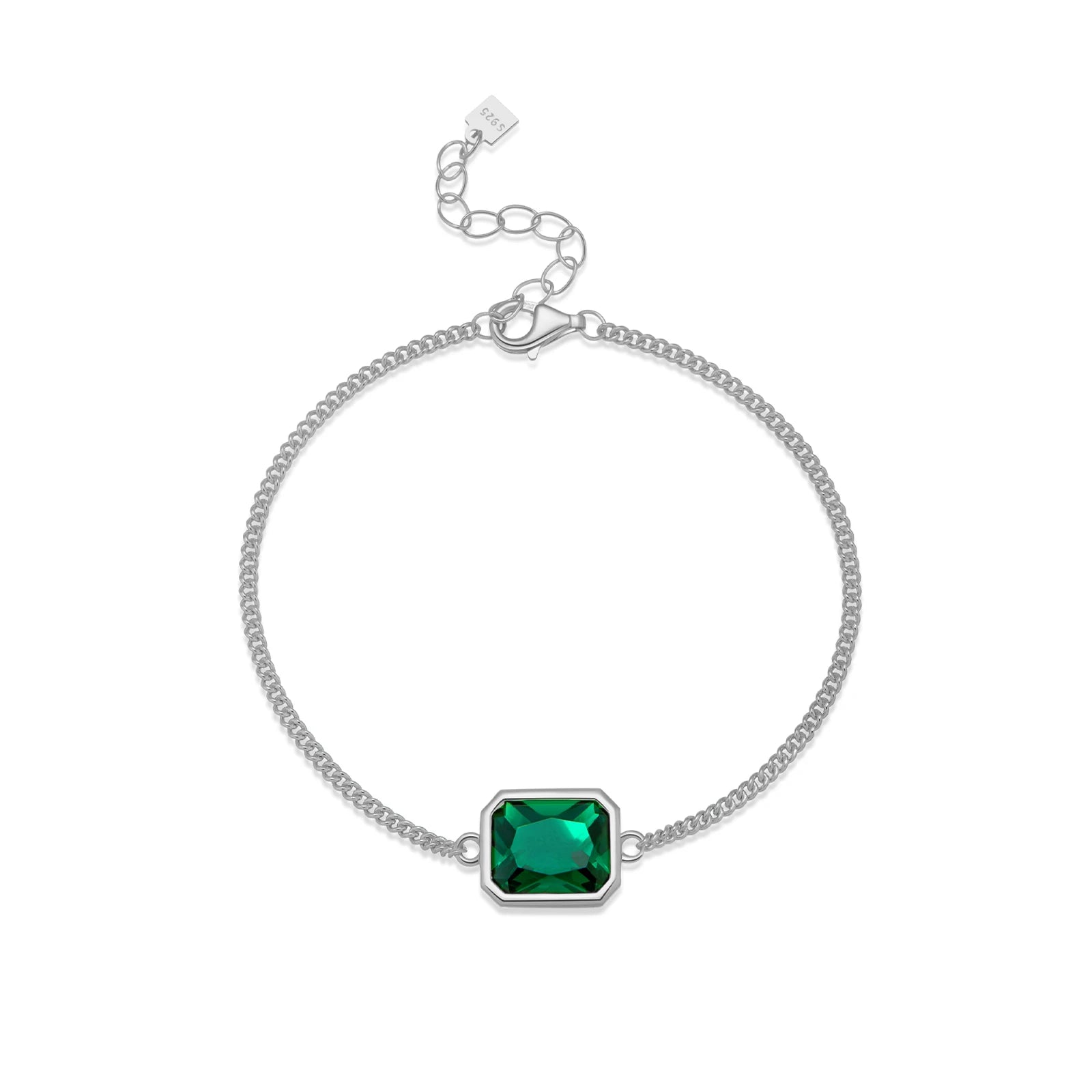 Green Gemstone Bracelet