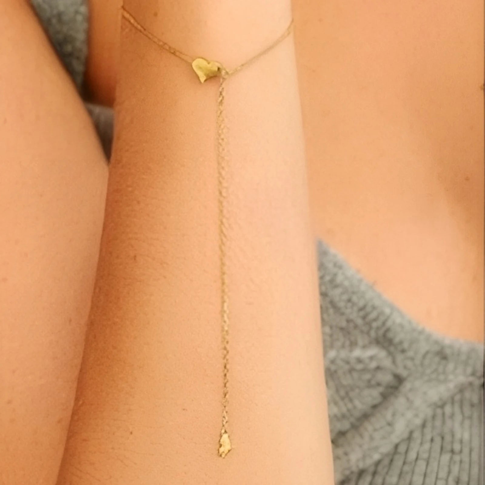 Transformer Heart Pendant Bracelet