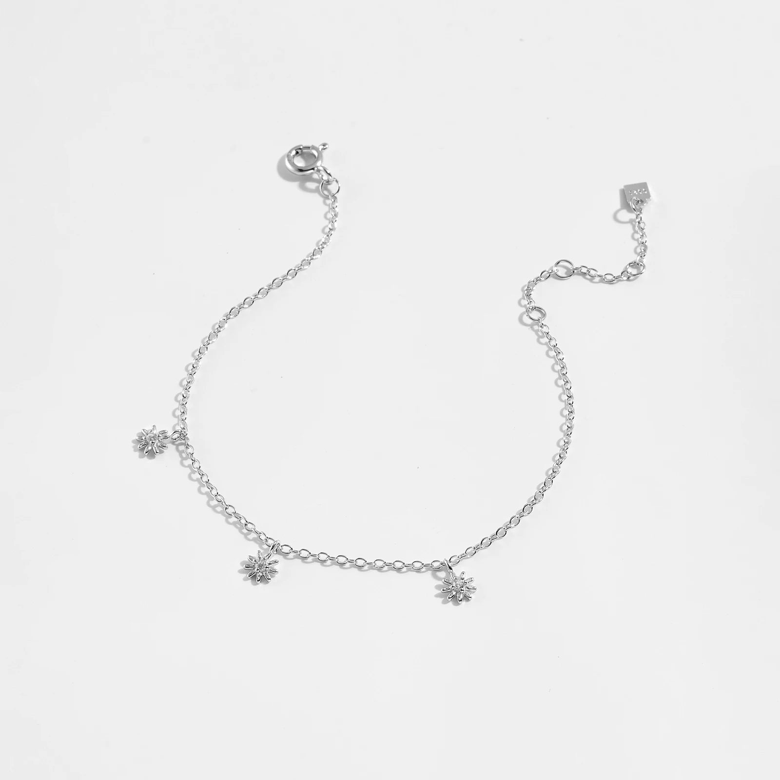 Three Sun Pendant Bracelet